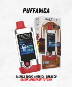 Saltica 20000 american tobacco puff sipariş ver - puffamca