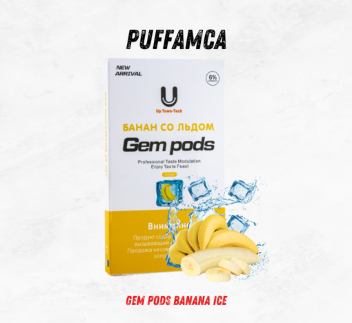 gem pods banana ıce Juul Pod Kartuş - puffamca